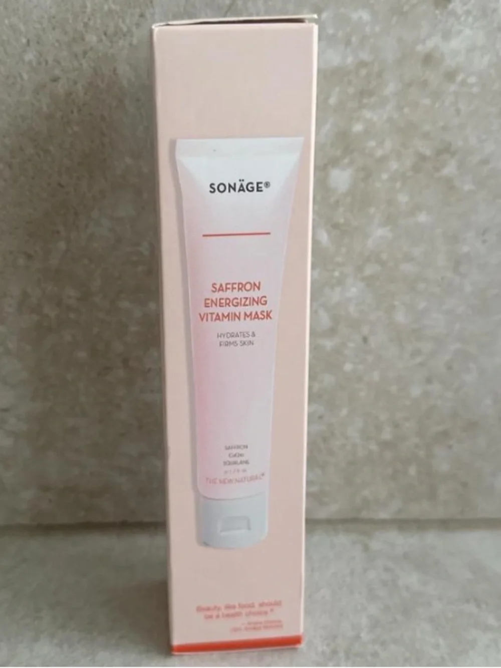 SONAGE Saffron Energizing Vitamin Mask NEW!